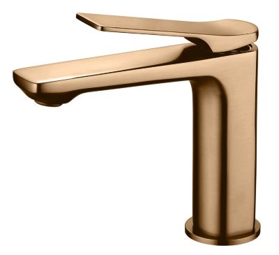 Robinet Salle De Bain Mitigeur Lavabo Cuivre Monocommande Neri