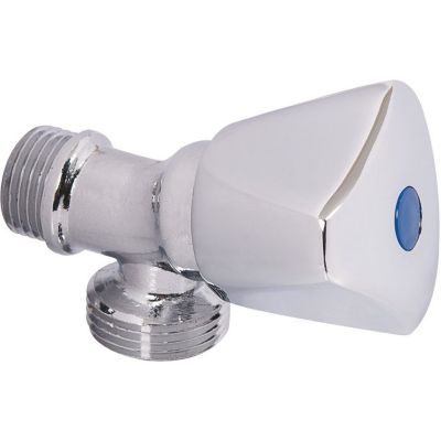 Robinet sortie oblique - M 1/2' - Nez M 3/4' - Riquier