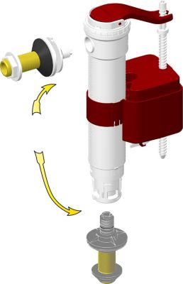 Robinet universel SX télescopique - Raccord diam : 3/8"