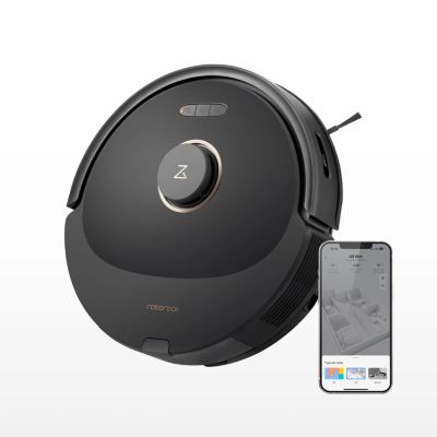 Roborock - Aspirateur laveur robot  Q8 max noir
