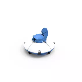 Robot aspirateur autonome Bestway Frisbee pour piscine à fond plat 5 x 3 m