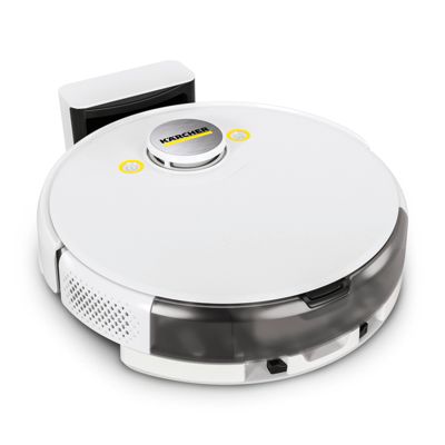 Robot aspirateur laveur Karcher RCV 5 - Autonomie 180 min- LIDAR - Cartographie- Fonction Lavage- détecteur d'obstacle