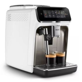 Robot café 15 bars chrome blanc Philips EP3323/90