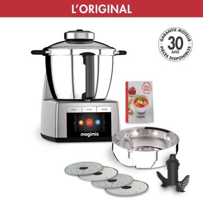 Robot Cuiseur Cook Expert - MAGIMIX - Chrome mat - Bol inox 3,5L - 1700W - 15 programmes - 18 vitesses