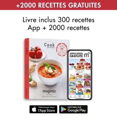 Robot Cuiseur Cook Expert - MAGIMIX - Chrome mat - Bol inox 3,5L - 1700W - 15 programmes - 18 vitesses