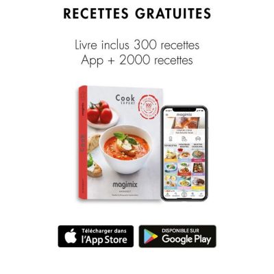 Robot Cuiseur Cook Expert - MAGIMIX - Chrome mat - Bol inox 3,5L - 1700W - 15 programmes - 18 vitesses