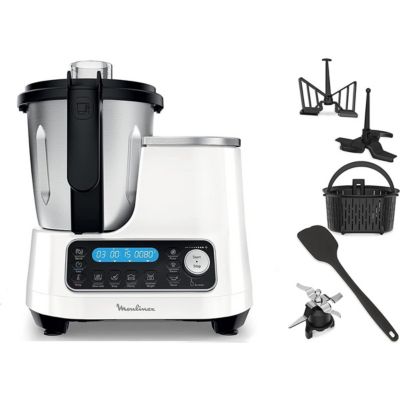 Robot cuiseur multifonctions 3.6l 1400w Moulinex HF452110 clickchef