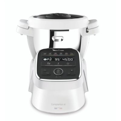 Robot cuiseur multifonctions 3l 1550w blanc/gris Moulinex HF80DB10