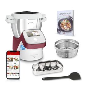 Robot cuiseur multifonctions 3l 1550w edition rouge Moulinex HF934510