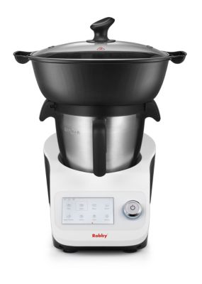 Robot cuiseur multifonctions avec balance intégrée et écran tactile +680 recettes Robby ROBICOOK
