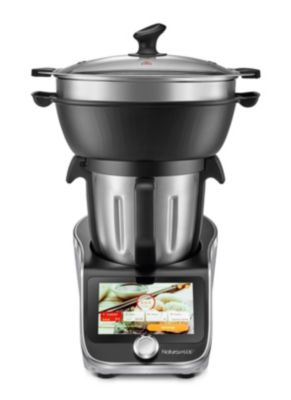 Robot cuiseur multifonctions avec bol xl,balance intégrée et écran tactile +800 recettes Naturamix ROBOT CUISEUR XL