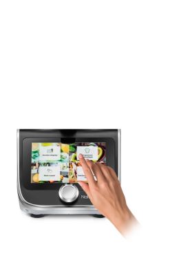 Robot cuiseur multifonctions avec bol xl,balance intégrée et écran tactile +800 recettes Naturamix ROBOT CUISEUR XL