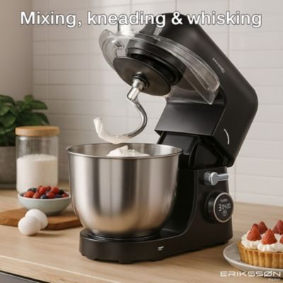 Robot de cuisine - 8 vitesses avec minuterie - Mixeur 5L avec bol de mélange - 1400W - Mixeur - Robot Pâtissier
