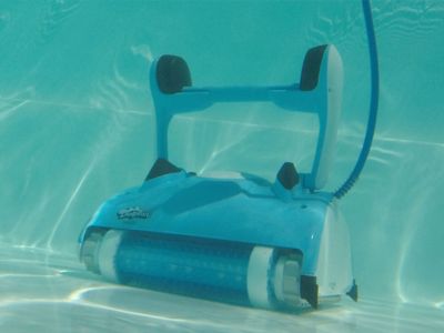 Robot de piscine électrique Nauty + Chariot - Dolphin