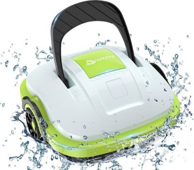 Robot de Piscine Sans Fil Osprey 200, Nettoyage 50 min, Filtration 180 Microns, Batterie Rechargeable, Compatible Tous Revêtements