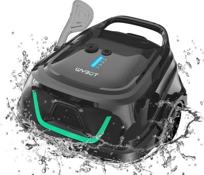 Robot de piscine sans fil Wybot A1 - Nettoyage du fond,Batterie Grande Autonomie