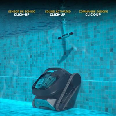 Robot electrique de piscine sans fil fond, parois et ligne d'eau Dolphin LIBERTY 300