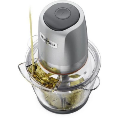 Robot Mini-hachoir KENWOOD CHP62.400S Easy Chop+ - 4 lames inox - 600 ML - 2 vitesses