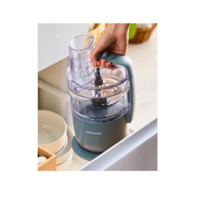 Robot multifonction KENWOOD FDP22.000GY - 1 vitesse + Pulse - 650W - Bol 1,3L + accessoires