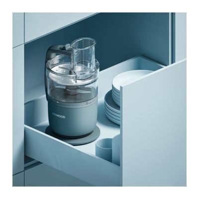 Robot multifonction KENWOOD FDP22.000GY - 1 vitesse + Pulse - 650W - Bol 1,3L + accessoires