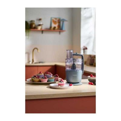 Robot multifonction KENWOOD FDP22.000GY - 1 vitesse + Pulse - 650W - Bol 1,3L + accessoires