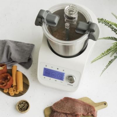 Robot multifonctions Super Cooker - LIVOO DOP219W - 12 vitesses - Bol ...