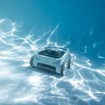 Robot nettoyeur sans fil de fond et parois pour piscine Intex ZX 500R