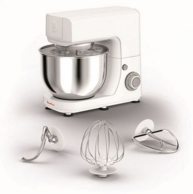 Robot pâtissier 4.8l 800w ivoire Moulinex QA150110