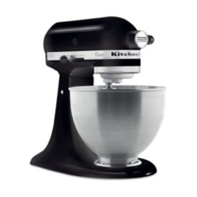 Robot pâtissier KitchenAid Classic Noir 4,3L 10 vitesses Accessoires inclus 5K45SSEOB