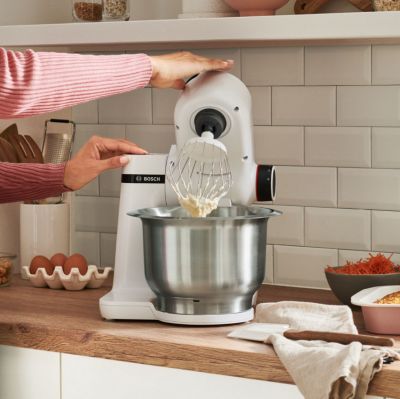 Robot pâtissier multifonction 3.8l 700w blanc Bosch MUMS2EW40