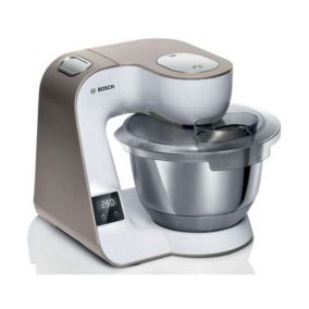 Robot pâtissier multifonction 3.9l 1000w blanc/champagne Bosch MUM5XW20