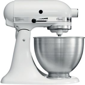 Robot pâtissier multifonction 4,3l 275w blanc Kitchenaid 5K45SSEWH