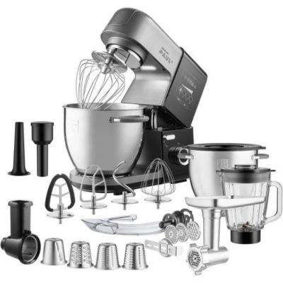 Robot  pâtissier multifonction - SENCOR - STM 8970 PAUL 3 - 1800 W - Noir / Acier