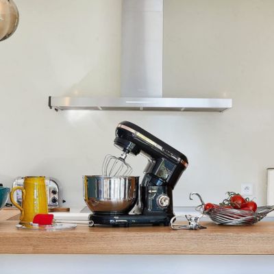Robot pâtissier multifonctions 5.5l 1500w noir/rose gold Kitchen Move BAT-1519 GOLD