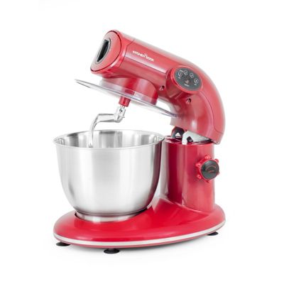 Robot Pétrin Avec Bol Inox 5l Ak80v2 Kitchencook Rouge