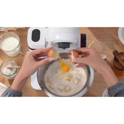 Robot patissier KITCHEN MACHINE Bosch Serie 2 - 700W - 3,8L - Blanc