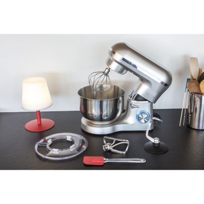 Robot patissier multifonction 5.5l 1500w gris Kitchen Move BAT-1518-N viper