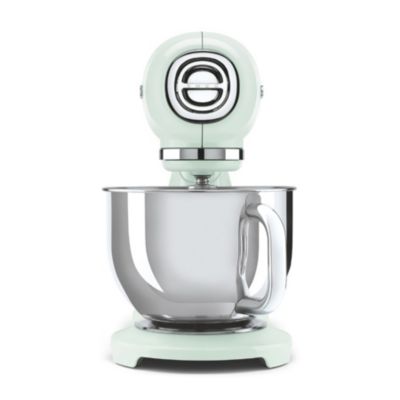 Robot sur socle 4.8l 800w vert pastel Smeg SMF03PGEU années 50