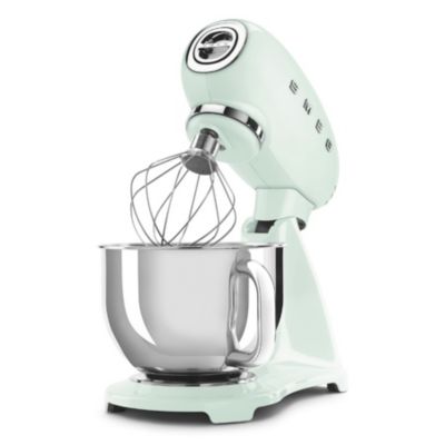 Robot sur socle 4.8l 800w vert pastel Smeg SMF03PGEU années 50