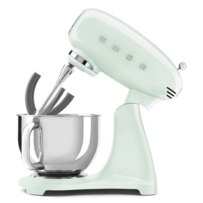 Robot sur socle 4.8l 800w vert pastel Smeg SMF03PGEU années 50
