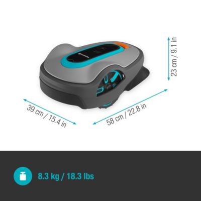 Robot tondeuse 18 V Gardena Sileno life 750 m²