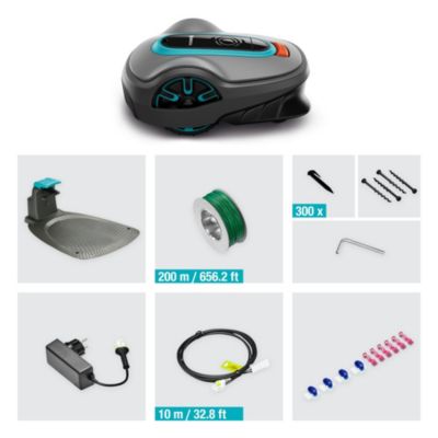 Robot tondeuse 18 V Gardena Sileno life 750 m²