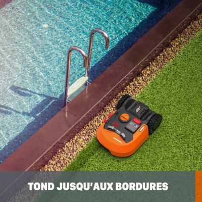 Robot tondeuse 20 V Worx WR143 M1000 Landroid 1000 m² 18 cm
