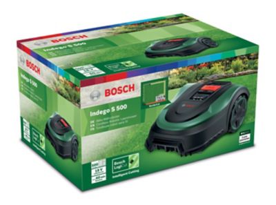 Robot tondeuse Bosch Indego S500 500m² 19 cm sans fil