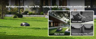 Robot tondeuse connecté Mova Lidax Ultra 1000 1 1000 m²