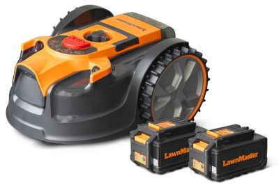 Robot tondeuse LawnMaster VRM16-2B 250m² (vendu avec 2 batteries)