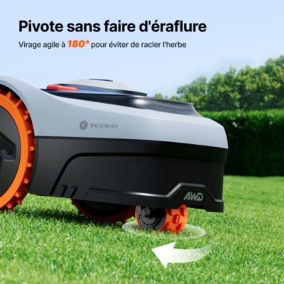 Robot tondeuse sans fil périphérique connecté Segway Navimow i206 AWD 600 m²