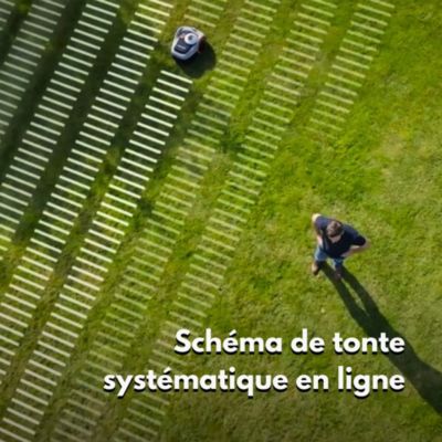 Robot tondeuse sans fil périphérique Segway Navimow I105E 500m² connectée