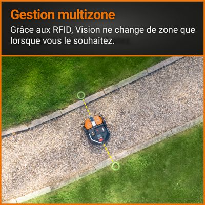 Robot tondeuse sans fil périphérique Worx Vision Landroid M800 20V 800m² — free download