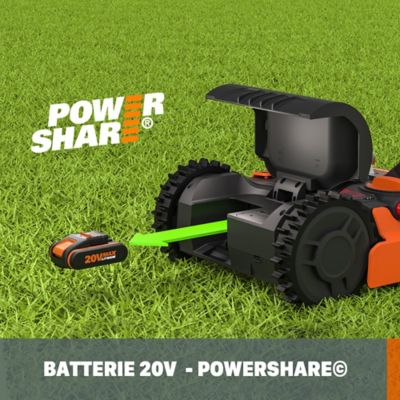Robot tondeuse Worx WR130 S300 Landroid 300 m² 18 cm
